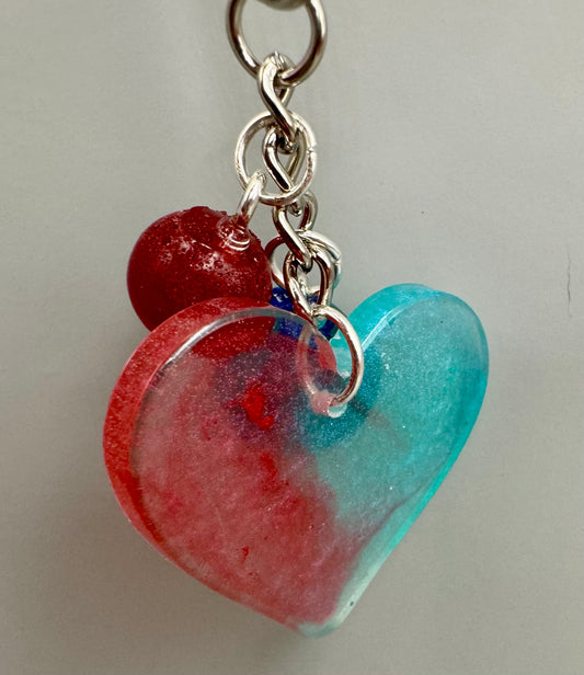 Heart of Charm Keychain