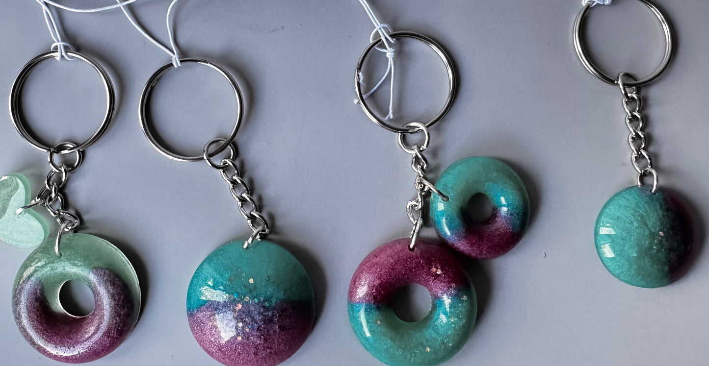 Circle keychains