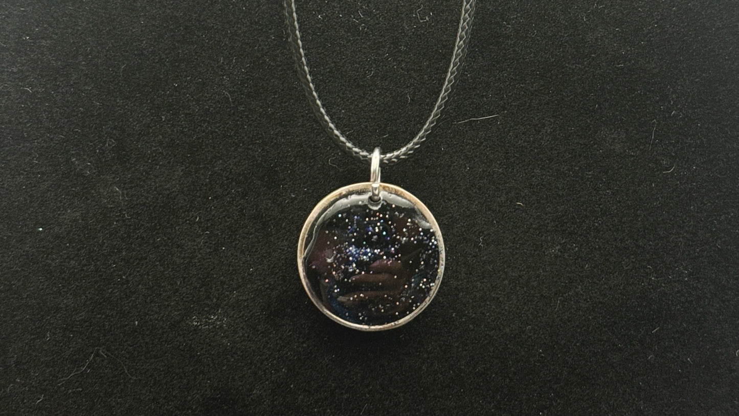 Midnight Lace Pendant