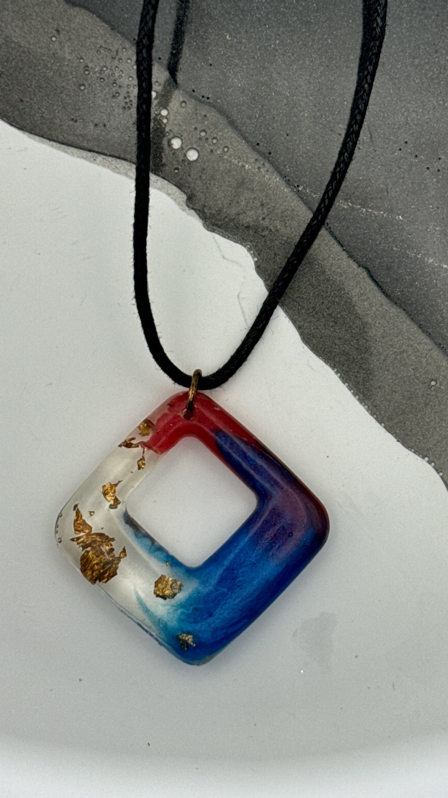Patriotic Diamond Pendant