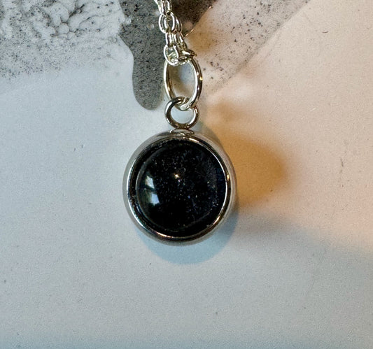 Obsidian Glow Pendant