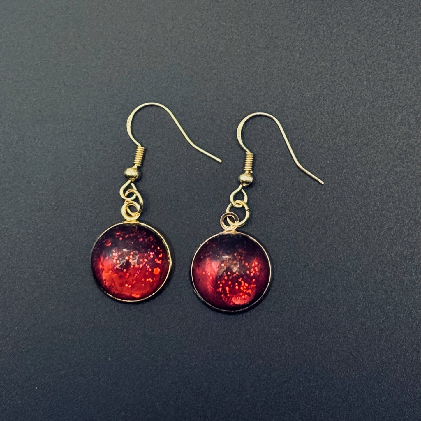 Go Big Red Earrings