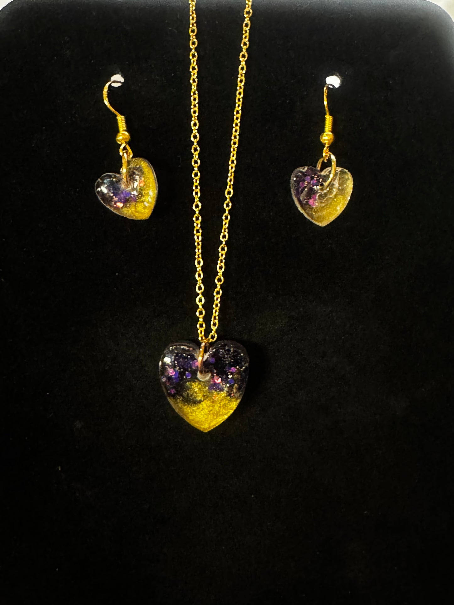My Glam Hearts Necklace and Earring Set