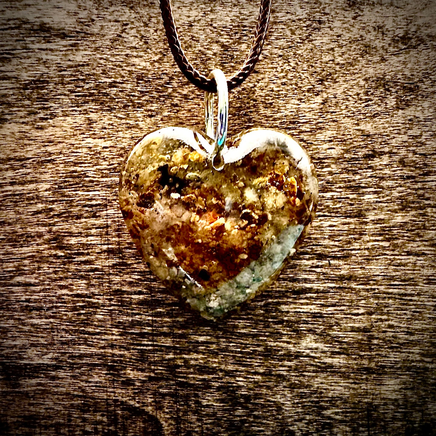 Kaw River Heart Necklace