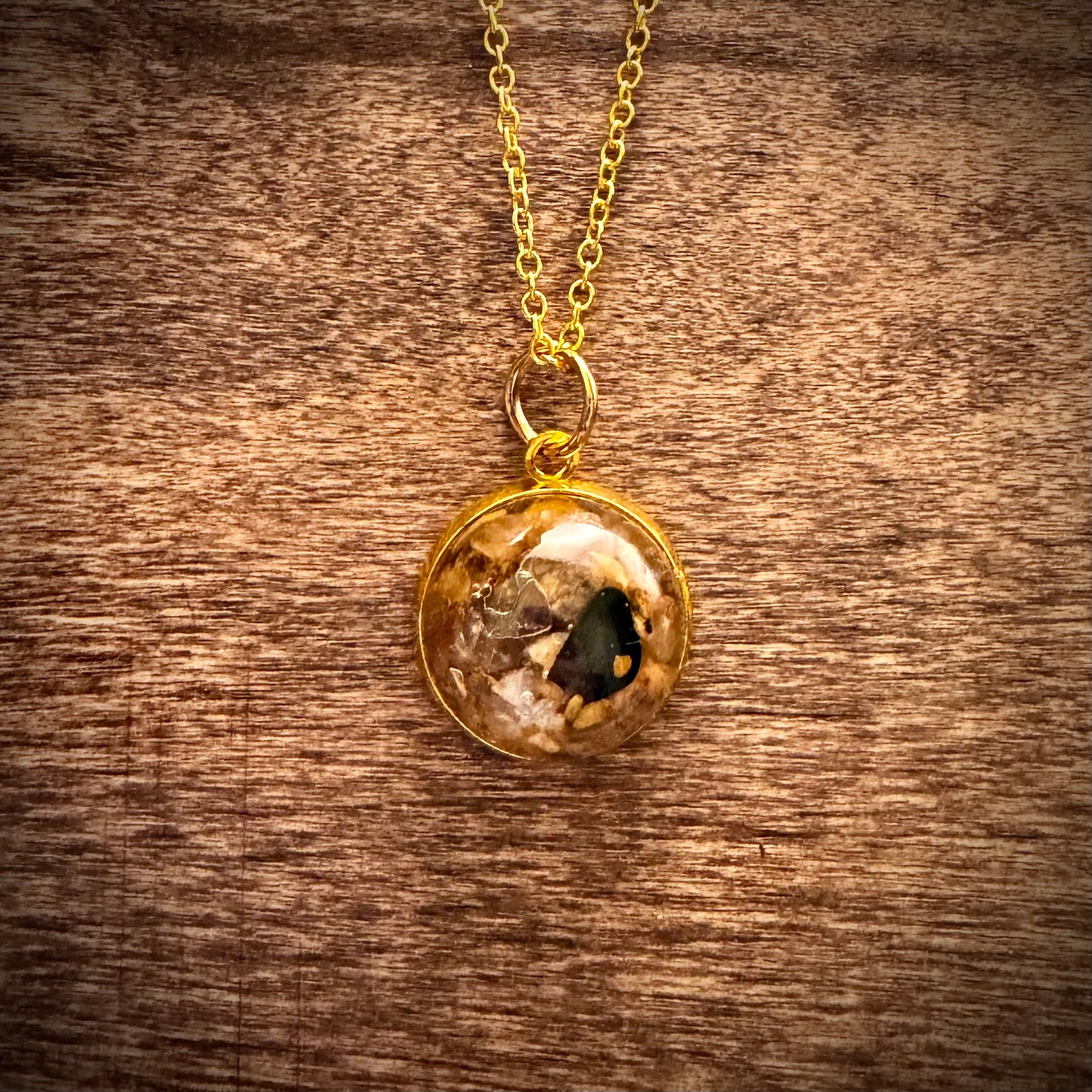 Kaw River Sphere Necklace