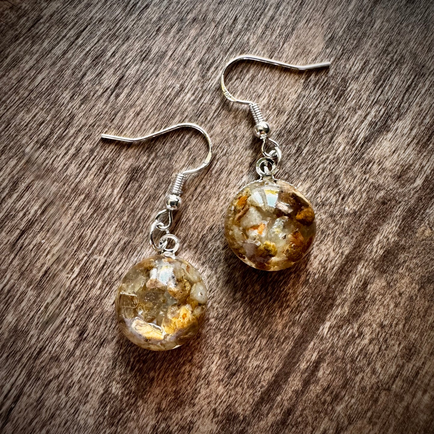 Kaw River Sphere Earrings
