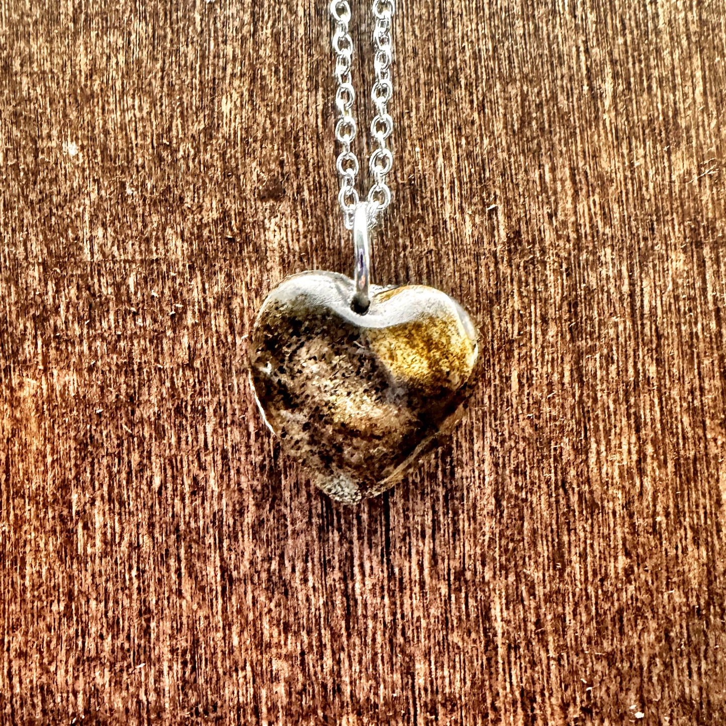 Missouri River Keepsake Heart Pendant