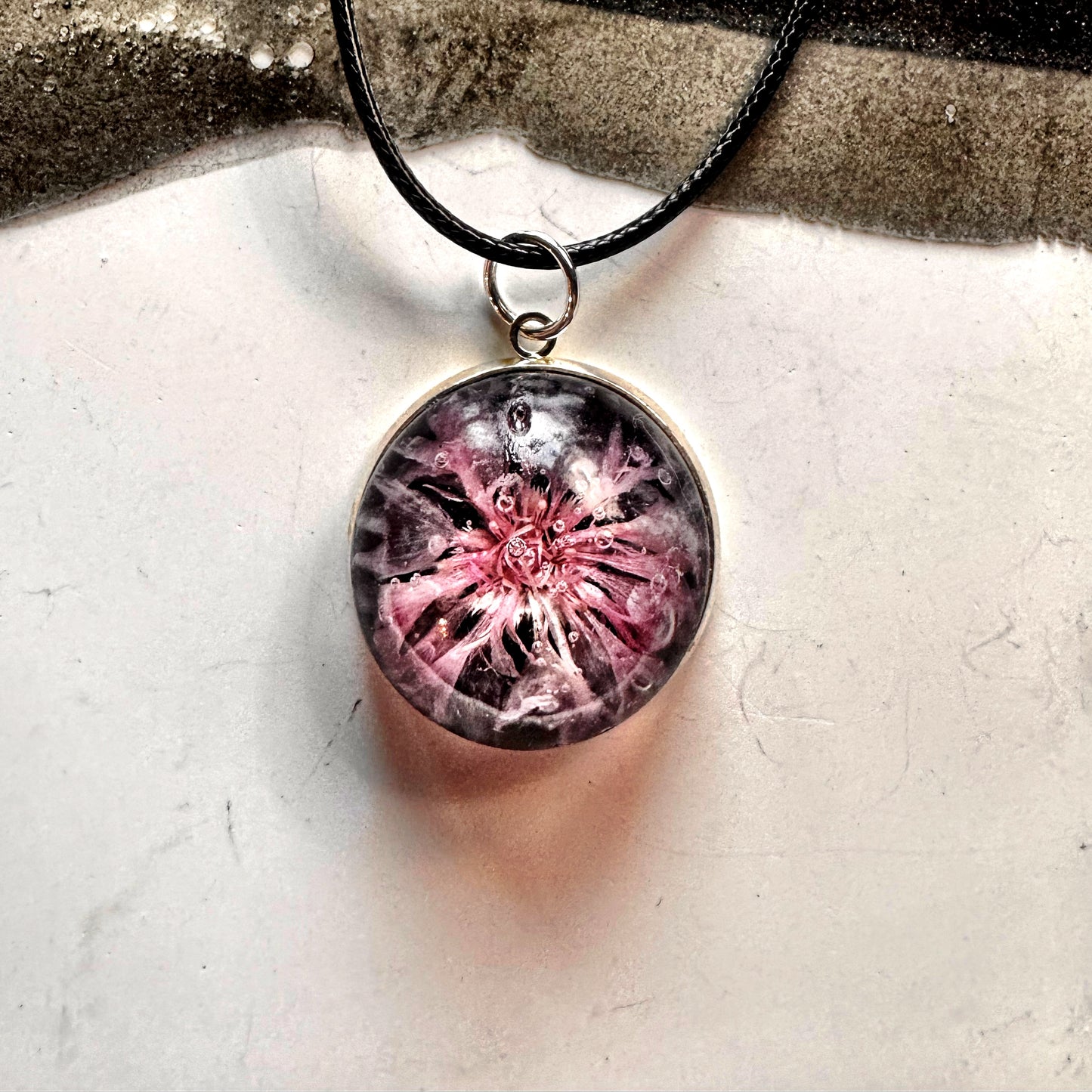 Heart of the Prairie Pendant -Pink