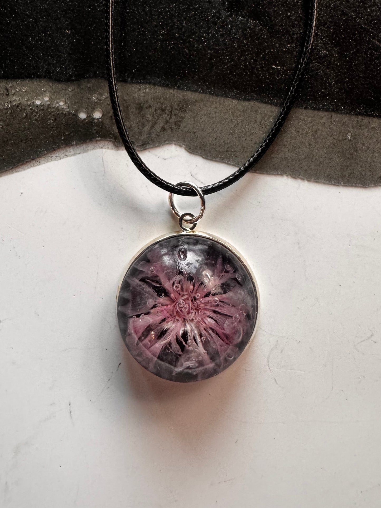 Heart of the Prairie Pendant -Pink