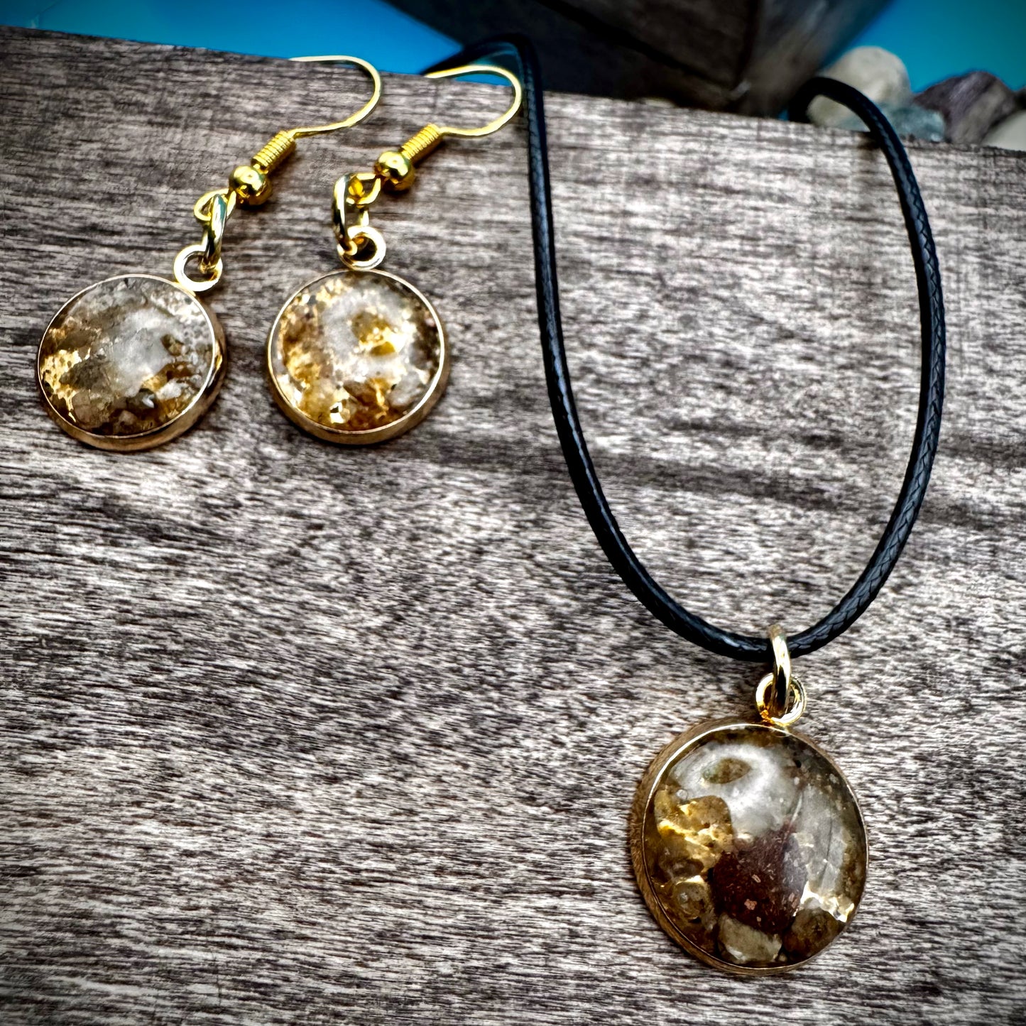 Kaw River Earring & Necklace Set 2