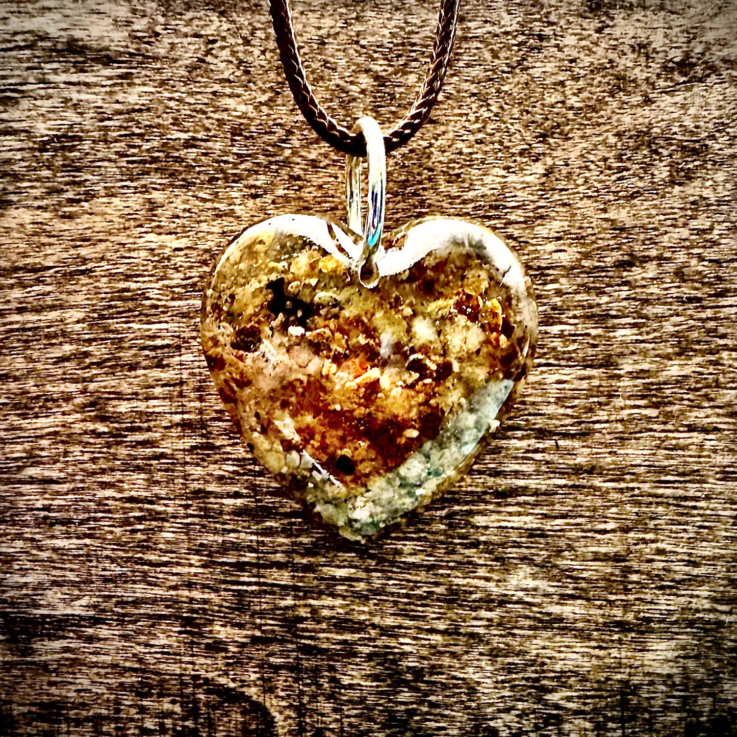 Kaw River Heart Necklace
