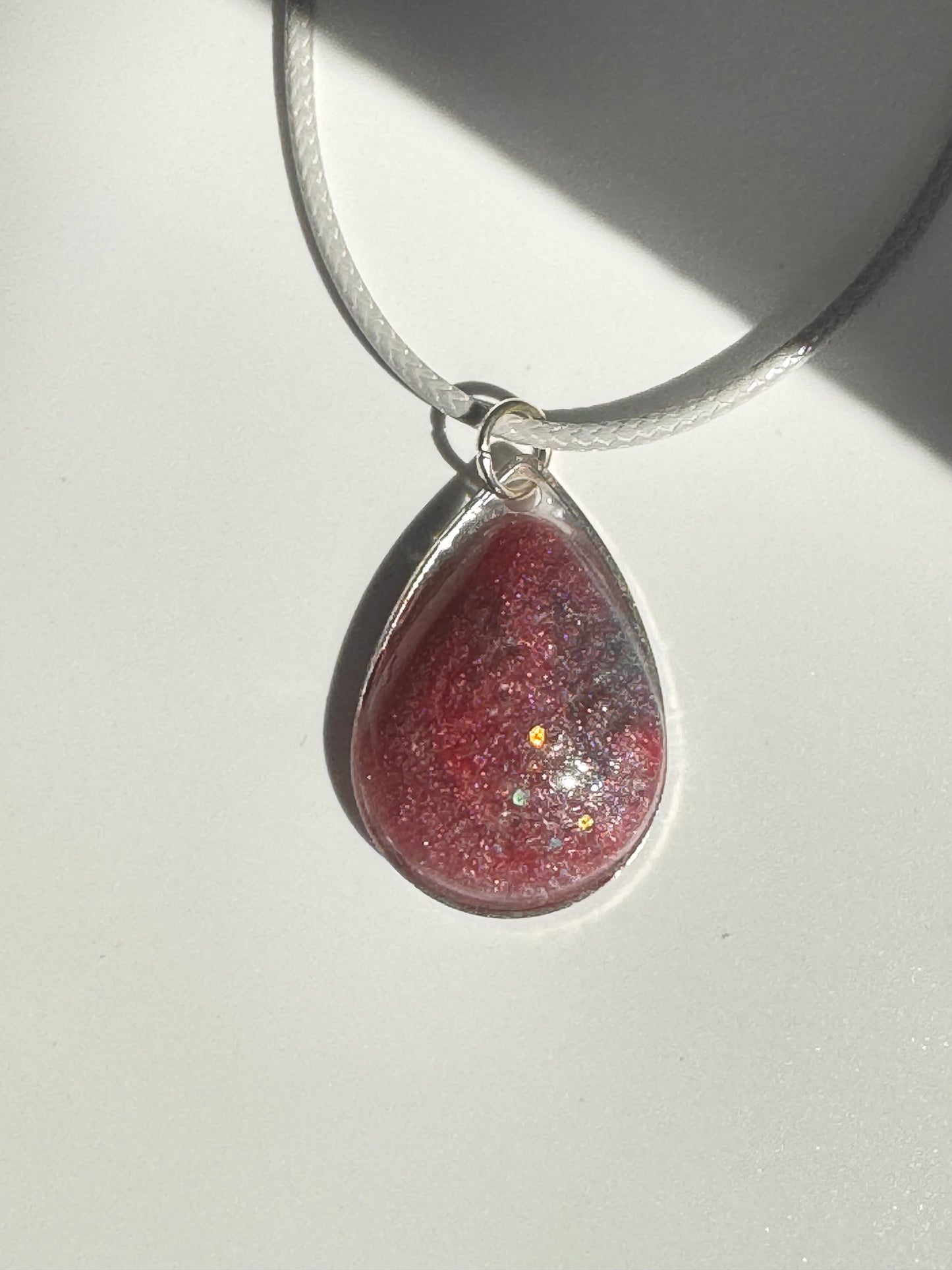 Midnight Teardrop Pendant