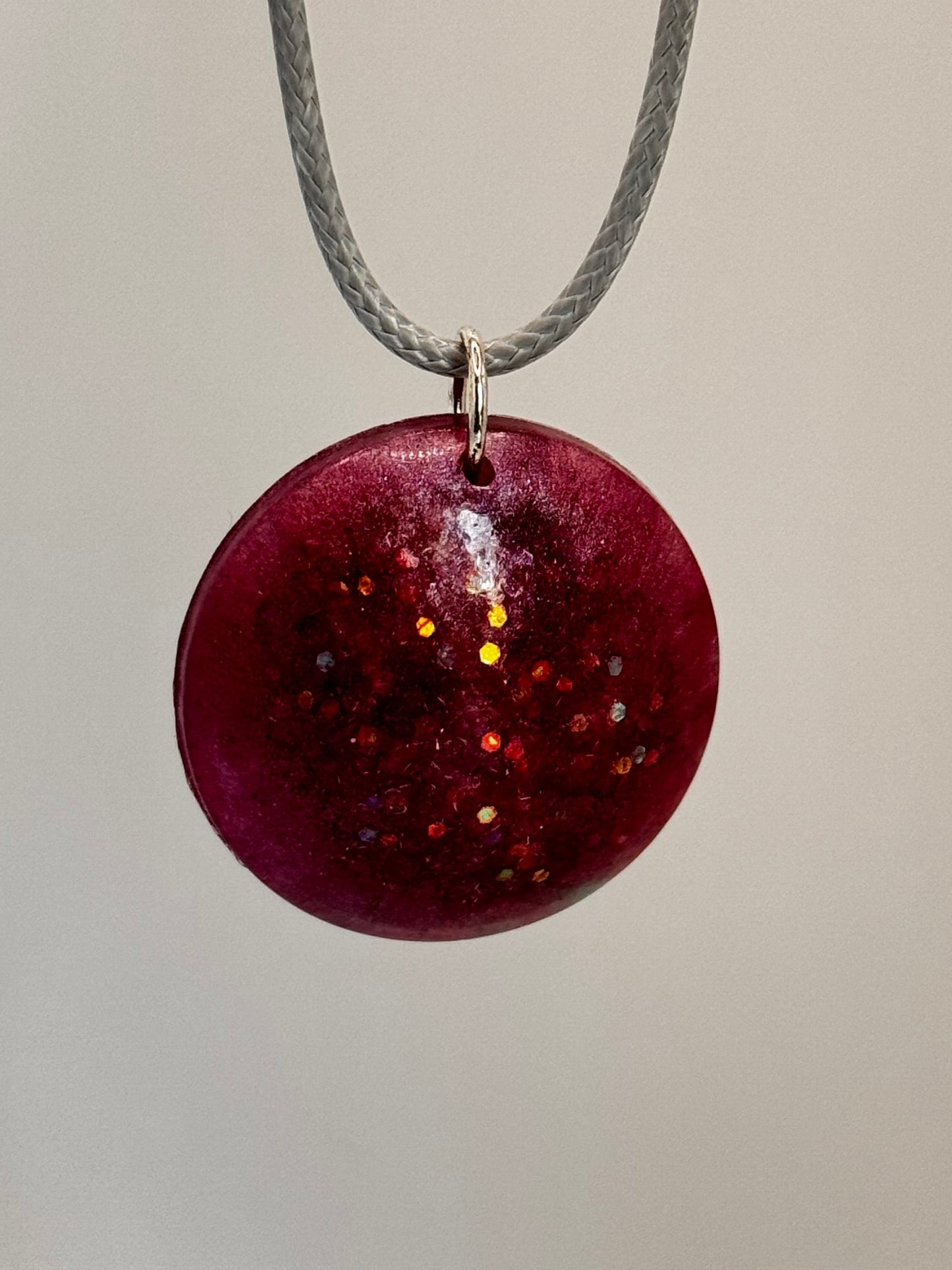 Pink Circle Pendant