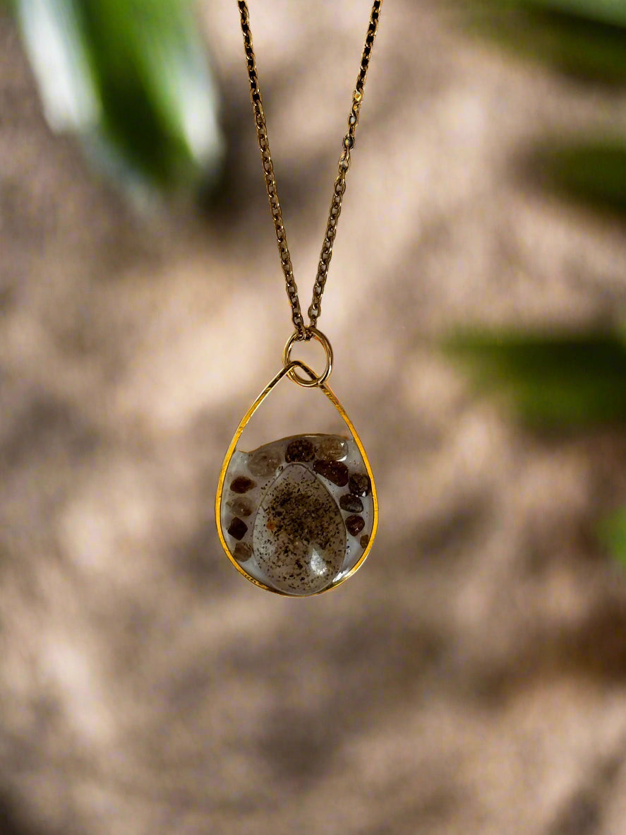 Missouri River Teardrop Pendant