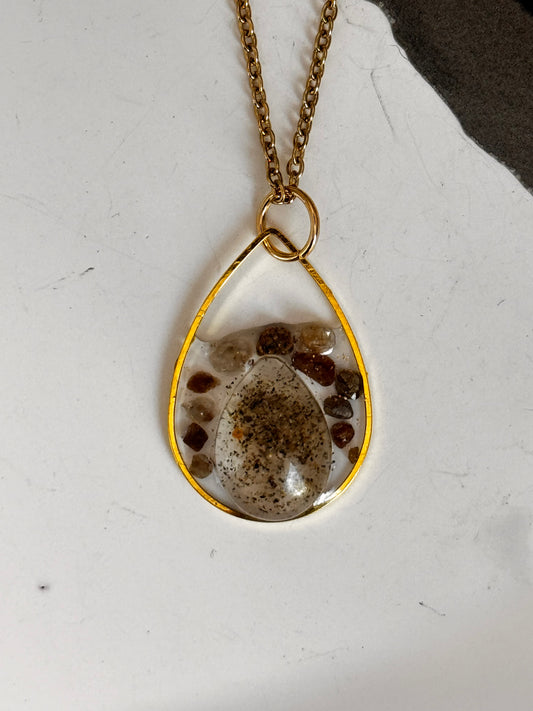 Missouri River Teardrop Pendant