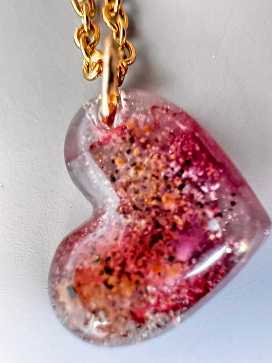 Missouri River Keepsake Heart Pendant (small)