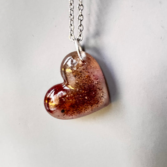 Missouri River Keepsake Heart Pendant