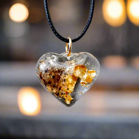 Missouri River Keepsake Heart Pendant