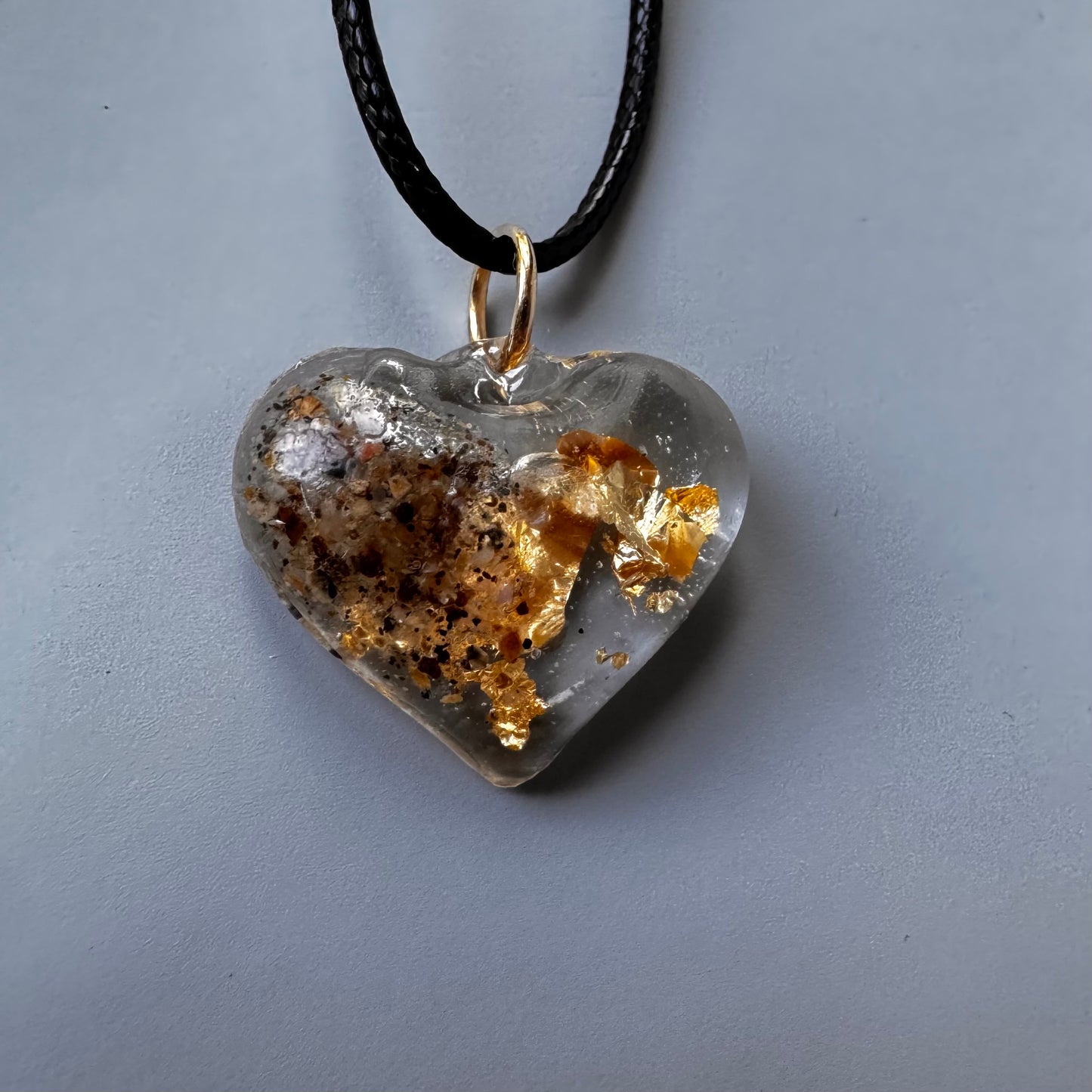 Missouri River Keepsake Heart Pendant