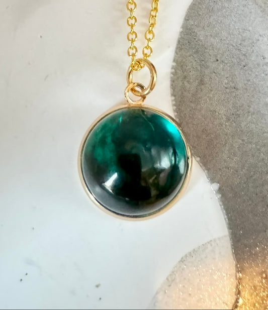 Green as glass