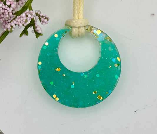 Seafoam glow pendant
