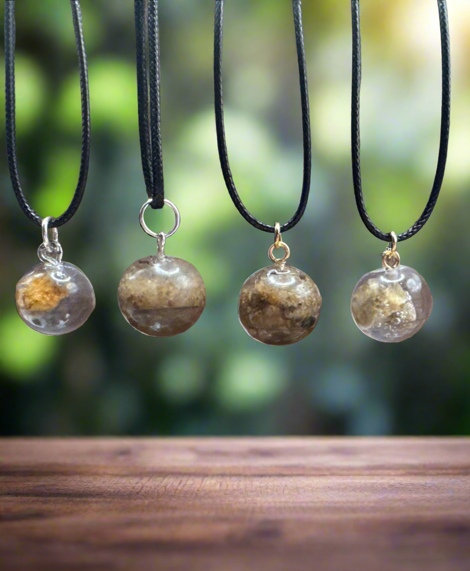 Kaw River Sphere Necklaces