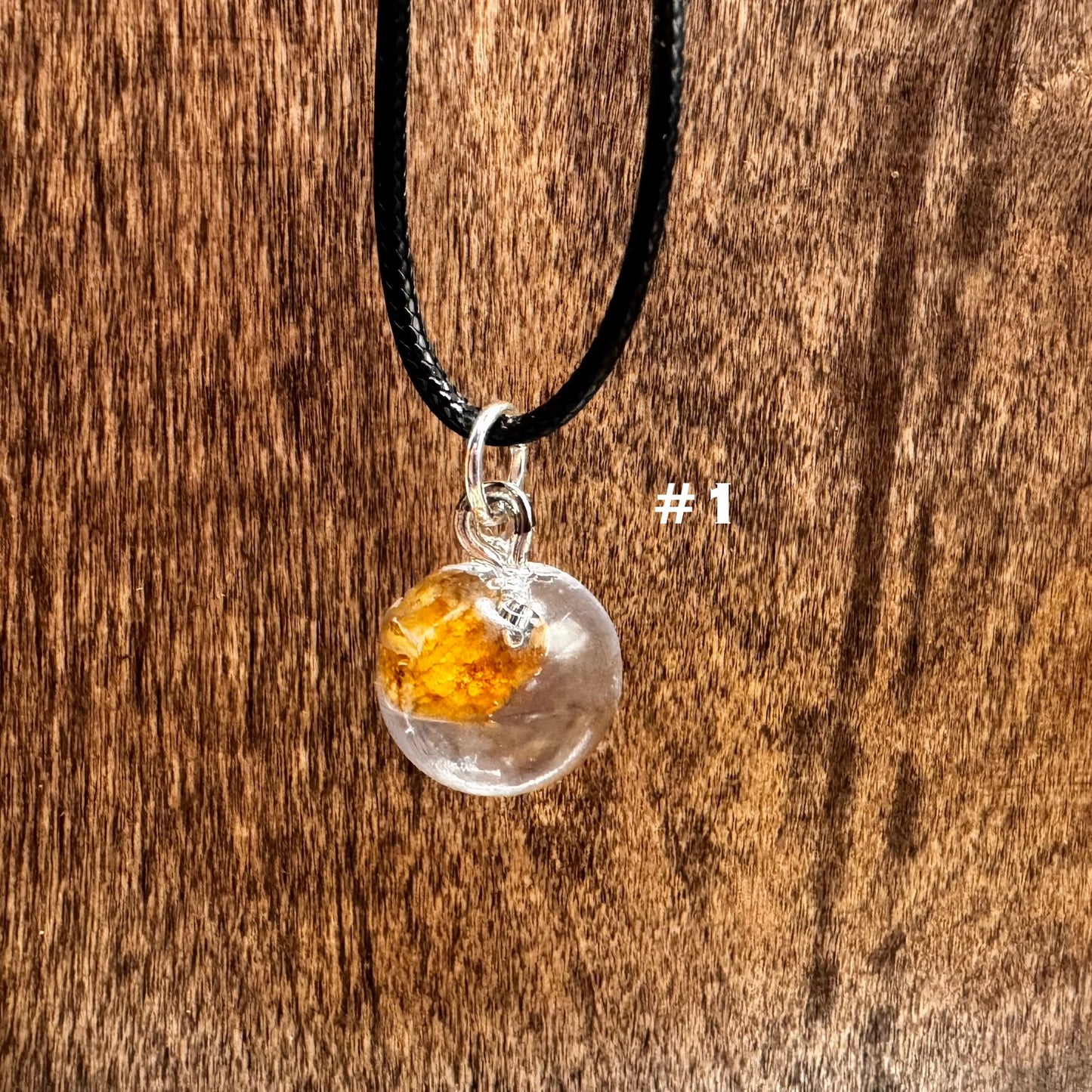 Kaw River Sphere Necklaces