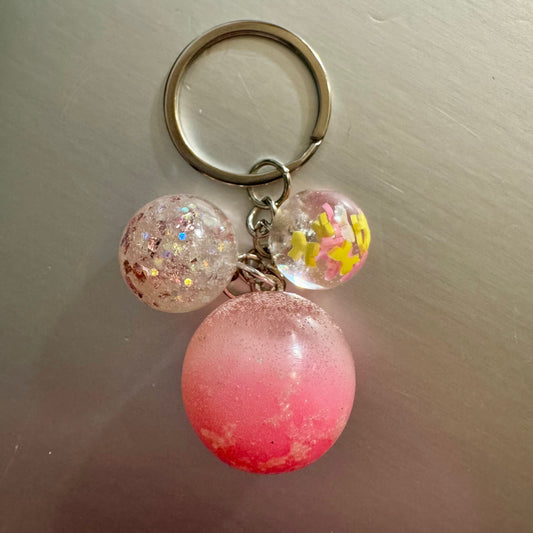 Whimsical Charm Keychain