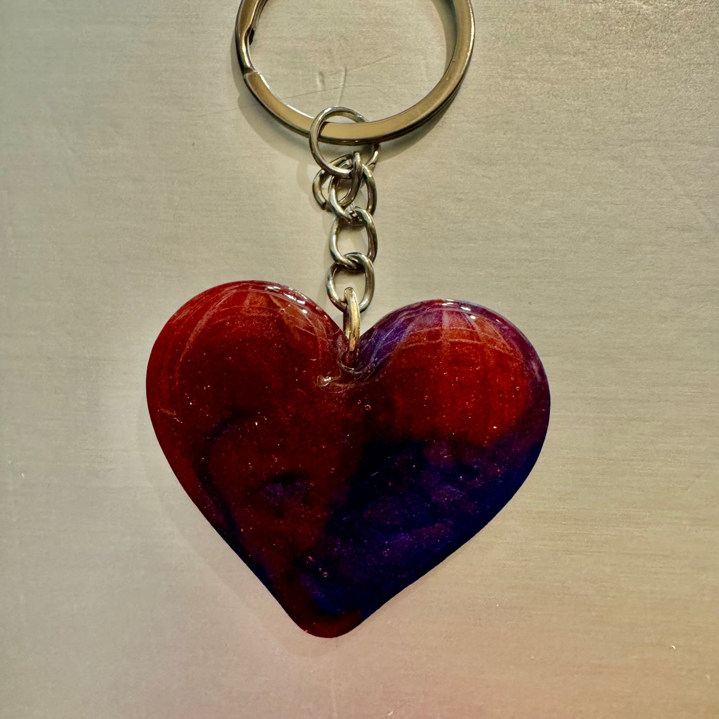 Twilight Heart Keychain