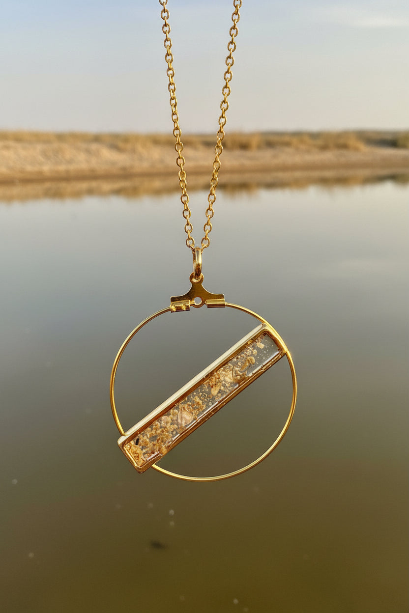 Kaw River Keepsake Pendant