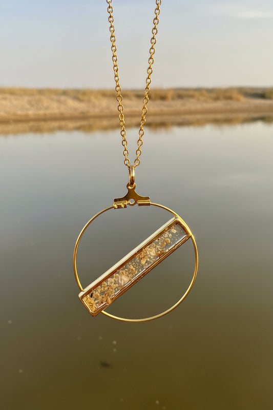 Kaw River Keepsake Pendant