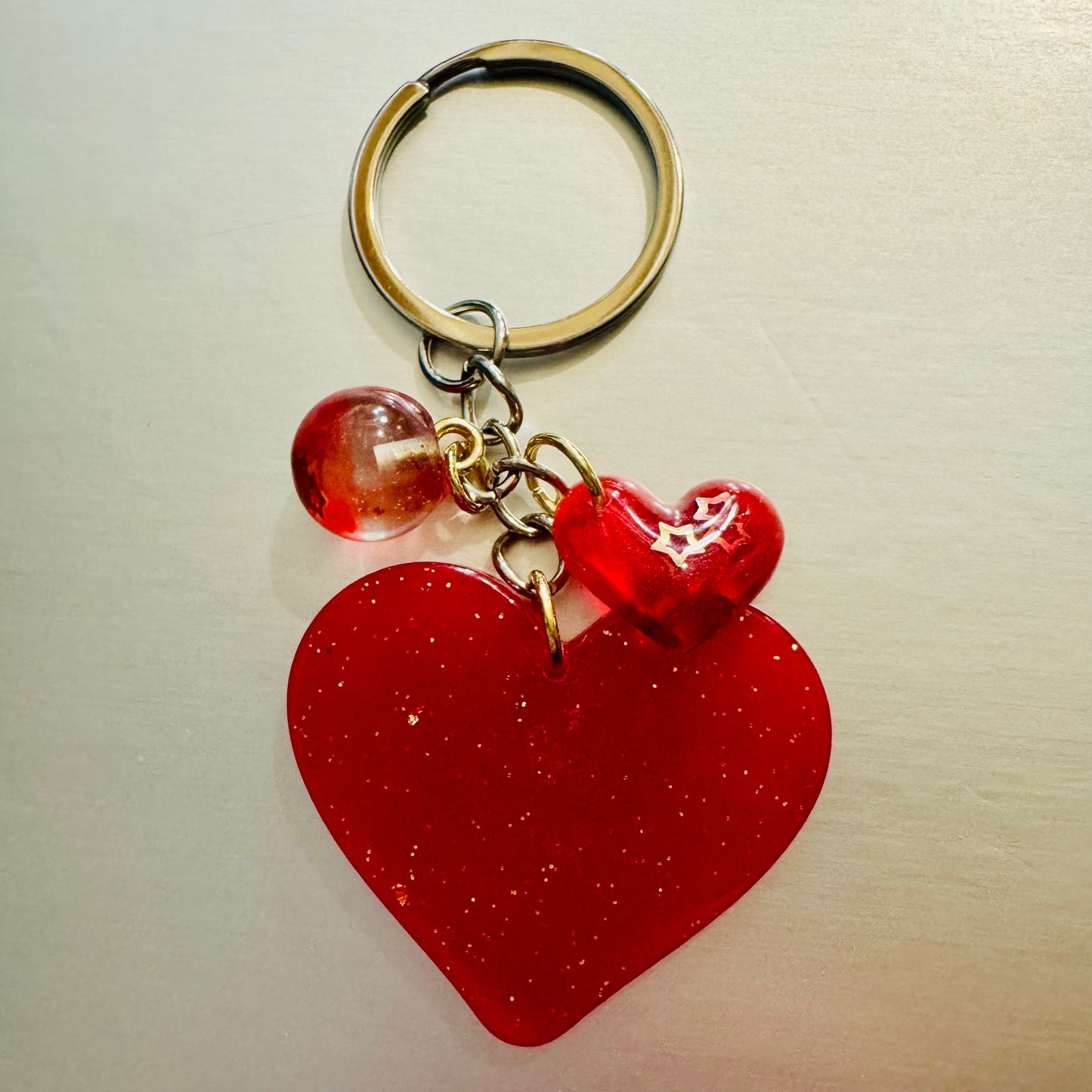 Scarlet Love Keychain