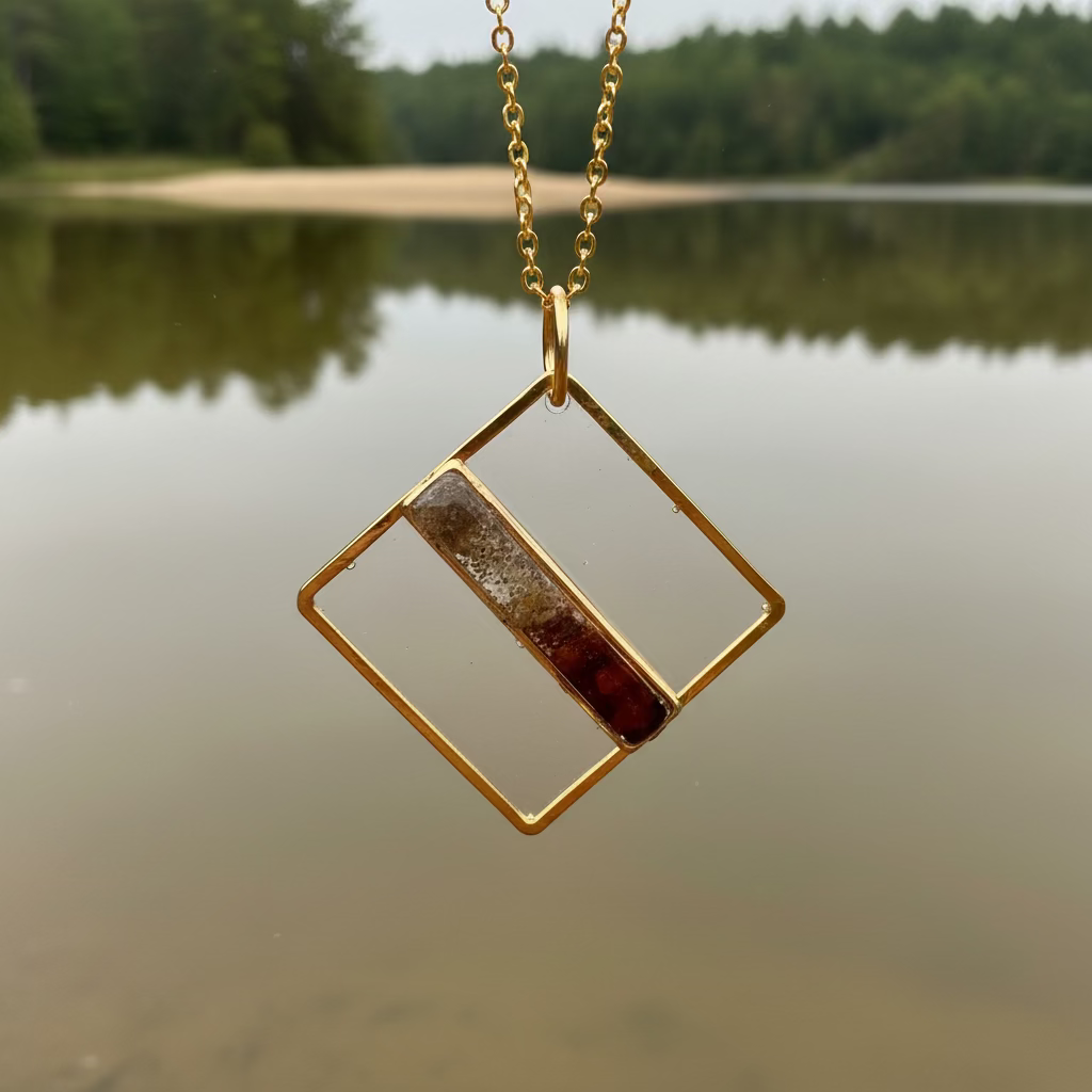 Kaw River Keepsake Pendant