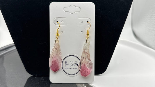Blushing Orchid earrings