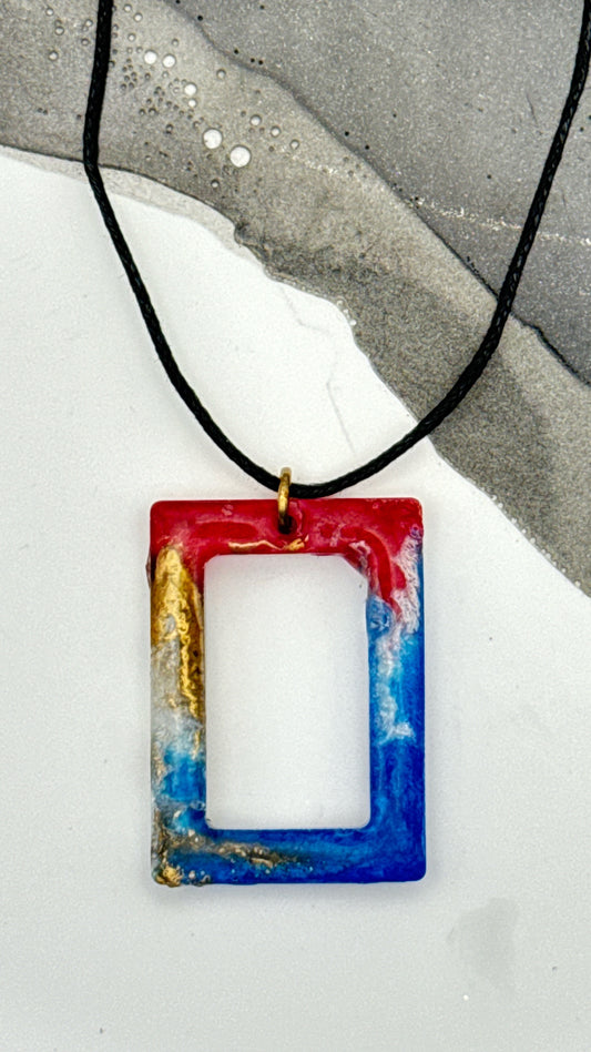 Patriotic Horizon Pendant