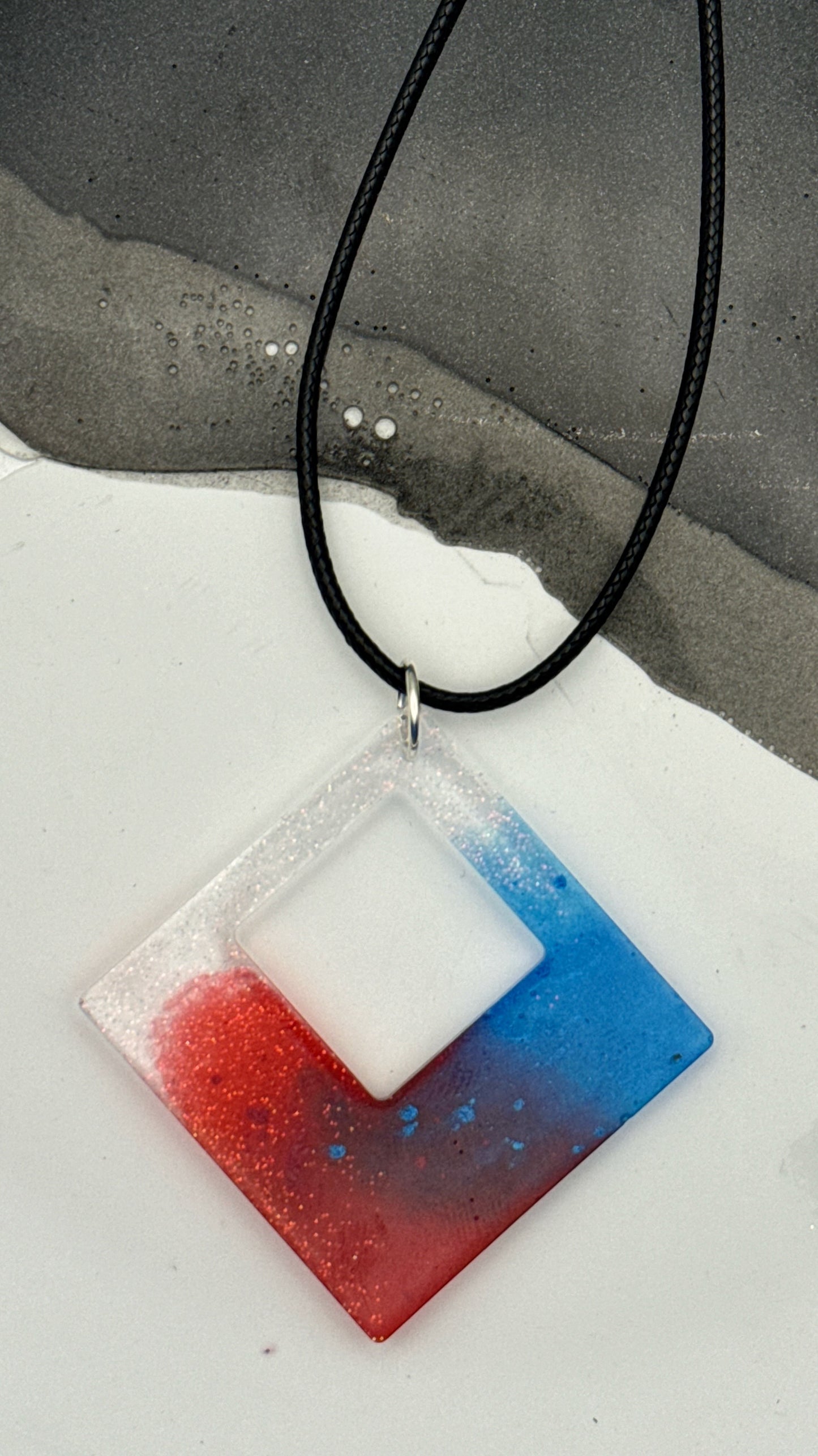 Patriotic Diamond Pendant 4