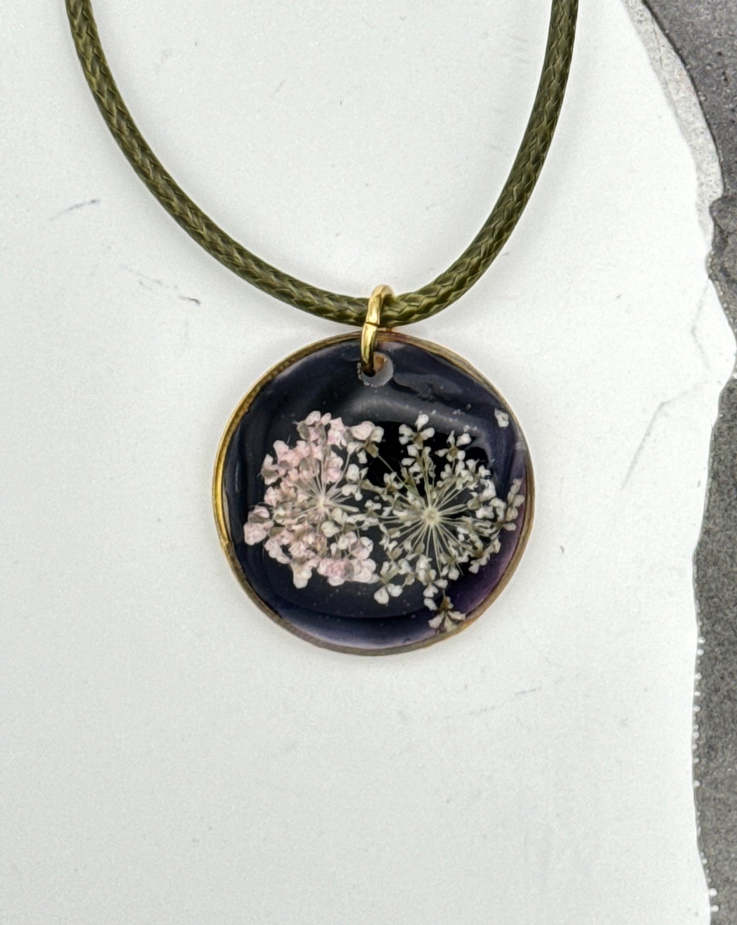 Midnight Lace Pendant
