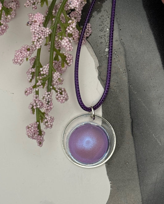 Amethyst Glow Pendant