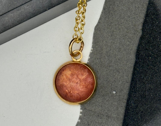 Golden Ember Pendant