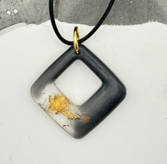 Diamond Black and Gold Glow 2