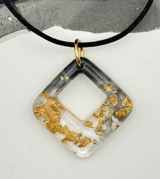 Diamond Black and Gold Glow 3