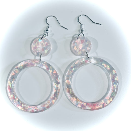 Iridescent Dream Hoops
