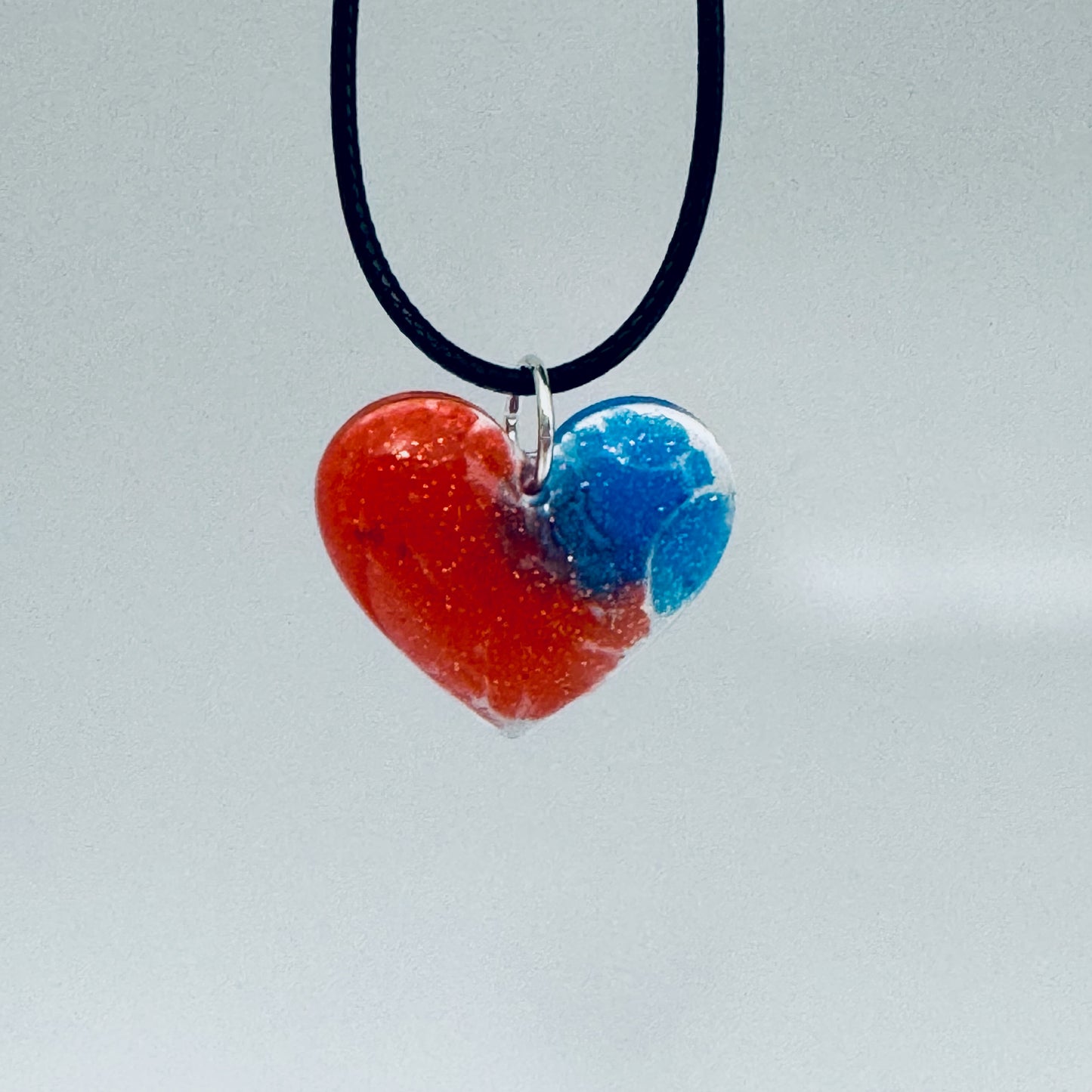 Team Spirit Heart Pendant