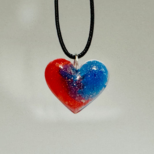 Team Spirit Heart Pendant 2