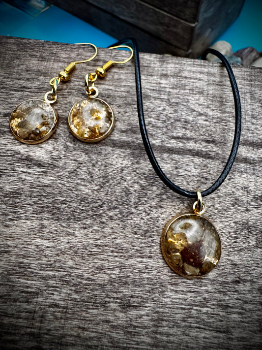 Kaw River Earring & Necklace Set 2