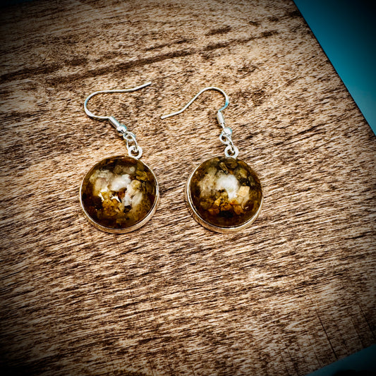 Kaw River Sphere Earrings