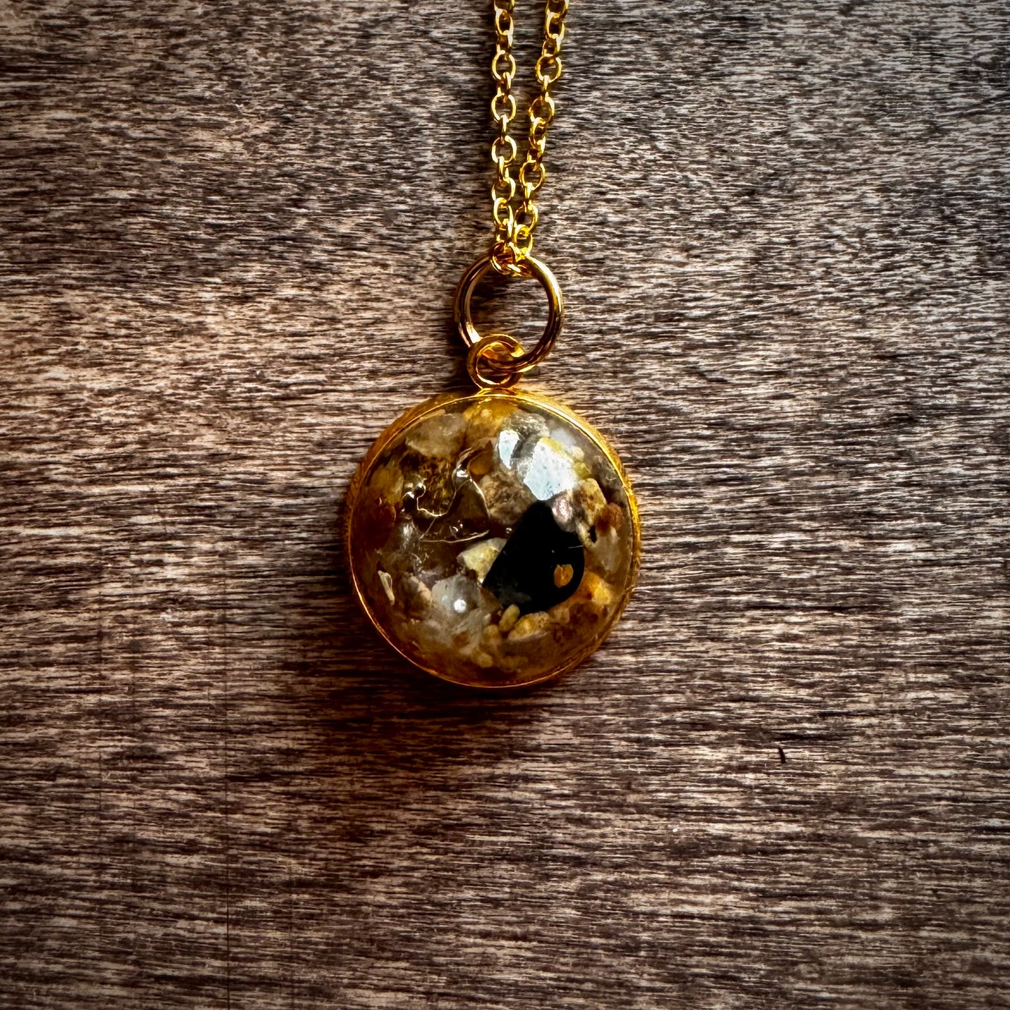 Kaw River Sphere Necklace