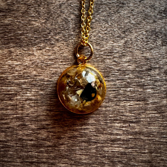 Kaw River Sphere Necklace