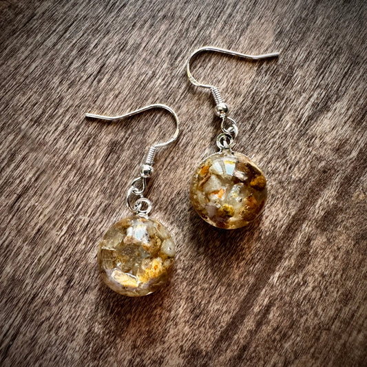 Kaw River Sphere Earrings