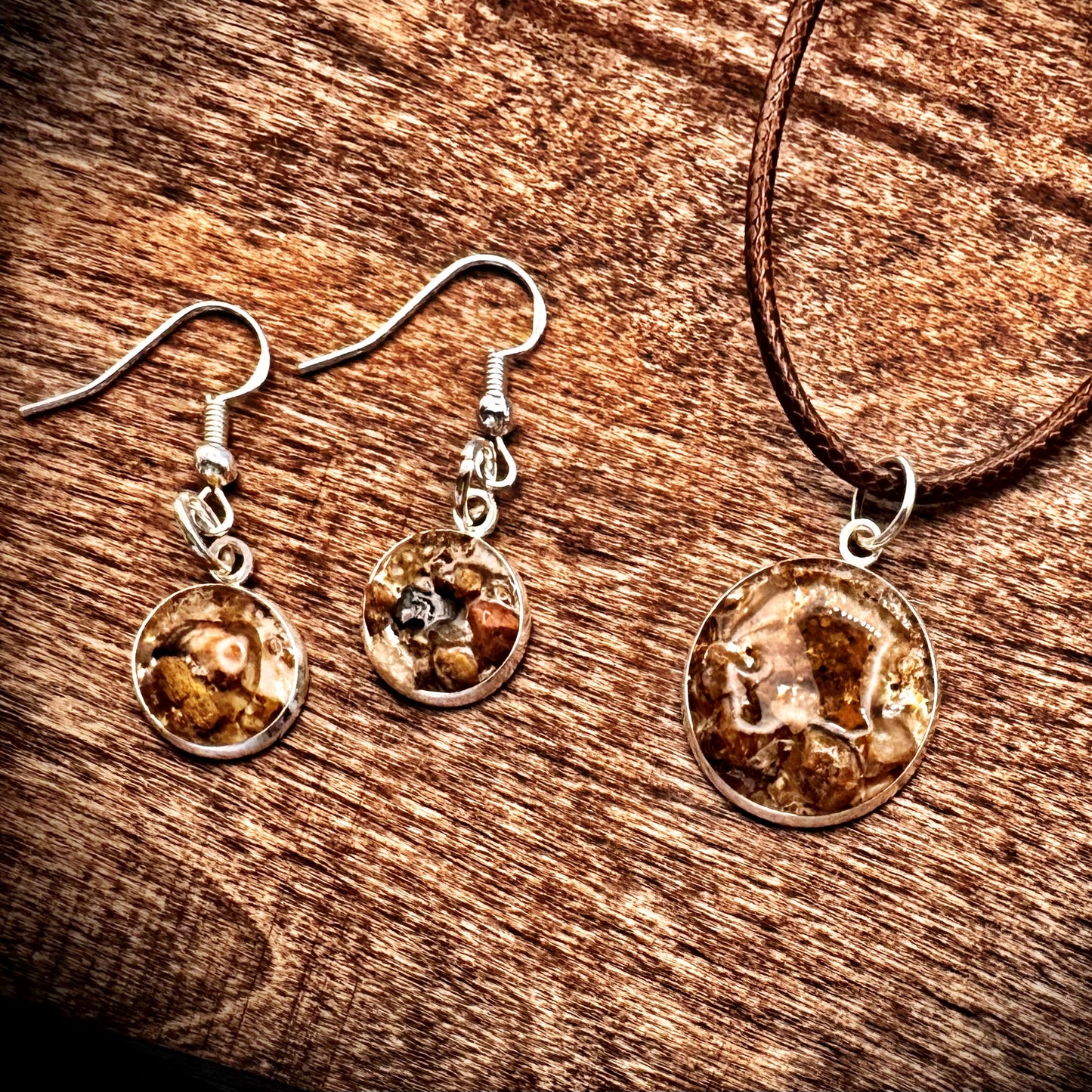 Kaw River Earring & Necklace Set